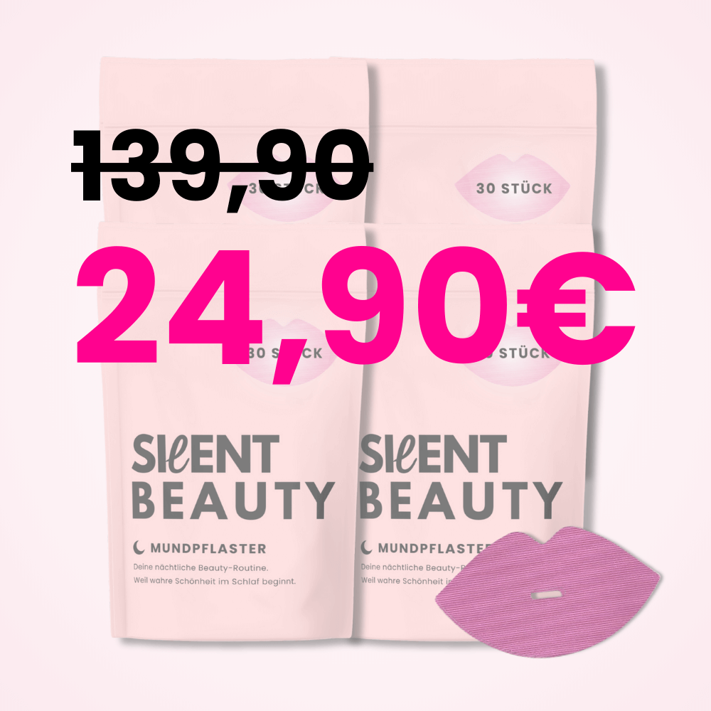 24,90€ für 4 EXTRA Packungen Silent Beauty